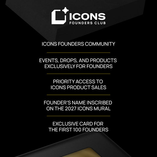 ICONS Founders Club — what the annual membership includes